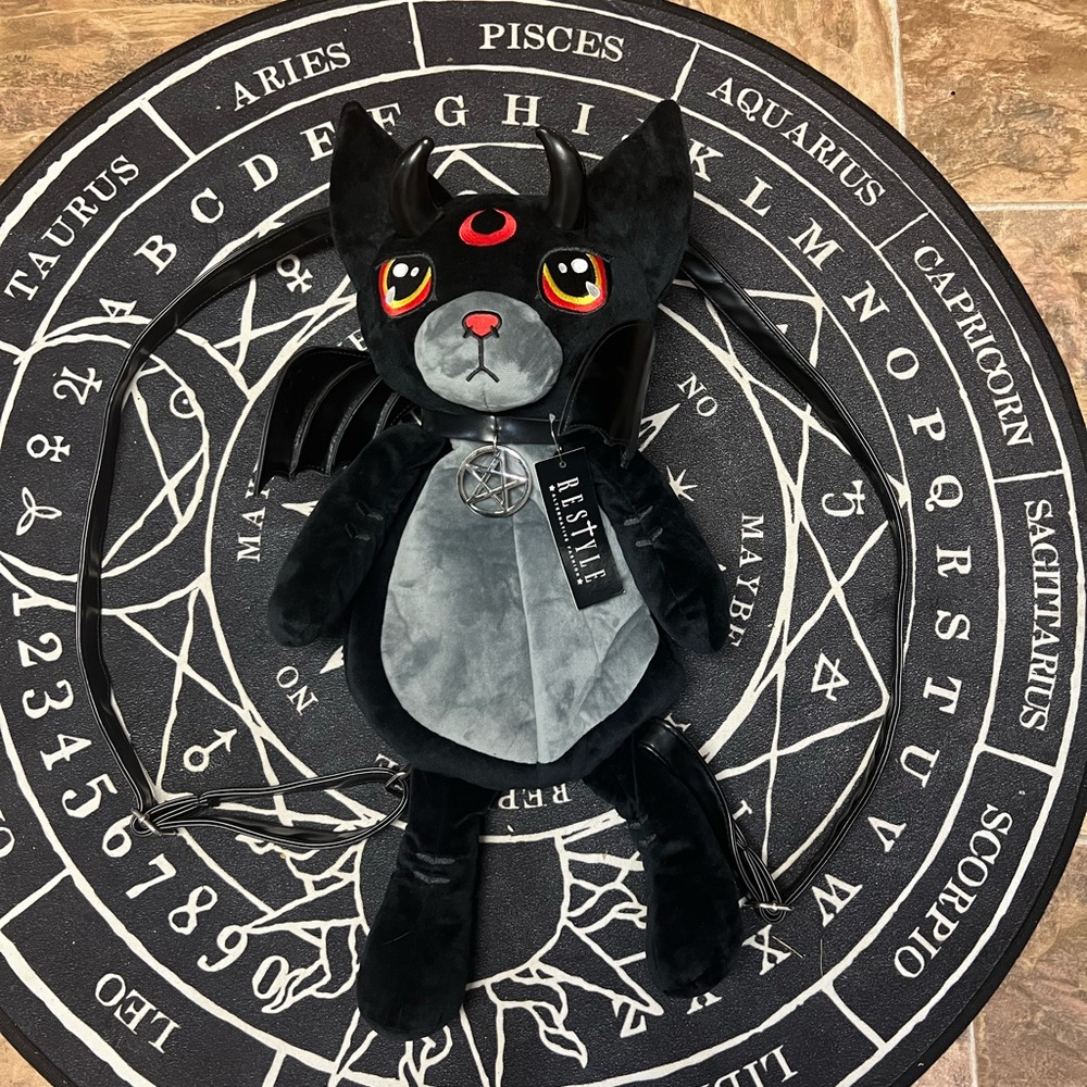 Restyle vampire teddy backpack